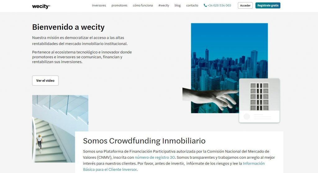wecity crowdfunding inmobiliario